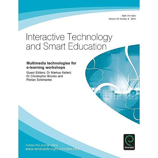 Multimedia Technologies for E-Learning Workshops