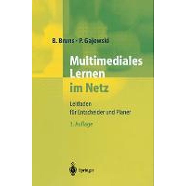 Multimediales Lernen im Netz, Beate Bruns, Petra Gajewski