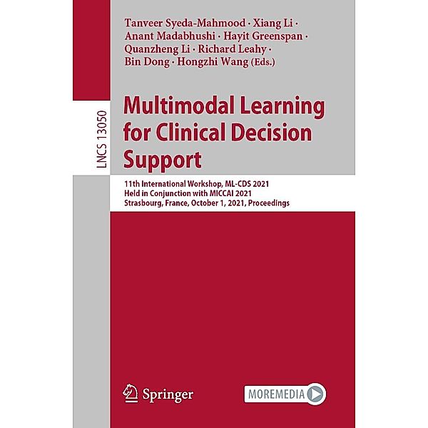 Multimodal Learning for Clinical Decision Support / Lecture Notes in Computer Science Bd.13050