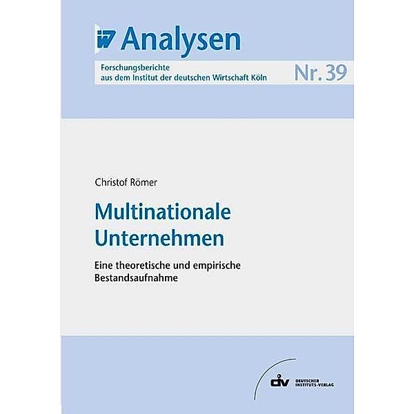 Multinationale Unternehmen, Christof Römer