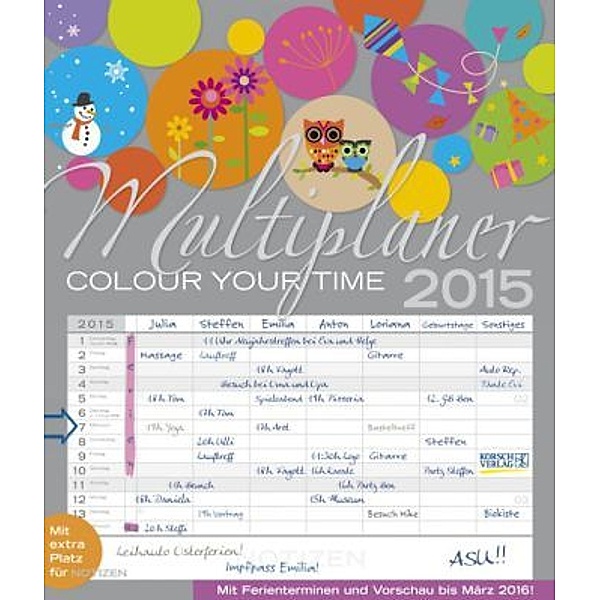 Multiplaner - Colour your time 2015