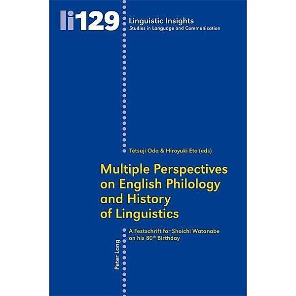 Multiple Perspectives on English Philology and History of Linguistics