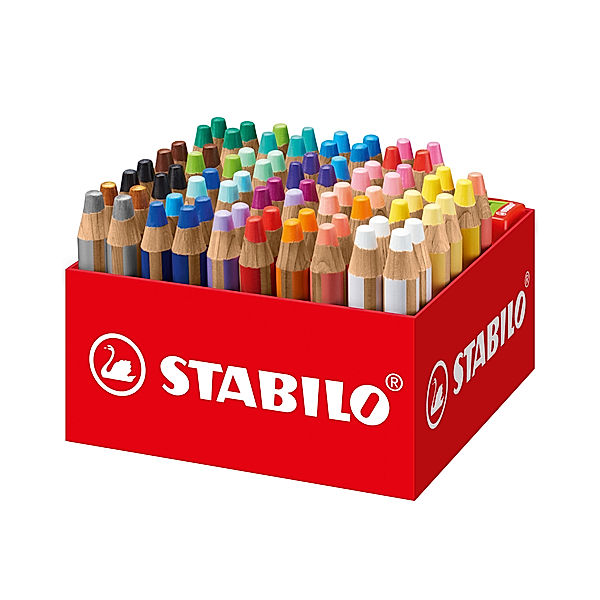 STABILO® Multitalentstift STABILO® woody 3in1 76er-Pack