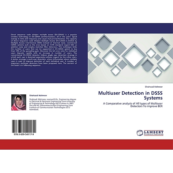 Multiuser Detection in DSSS Systems, Shahzadi Mahnoor
