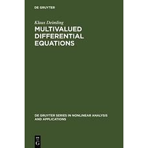 Multivalued Differential Equations, Klaus Deimling