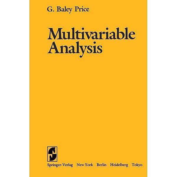 Multivariable Analysis, Griffith B. Price