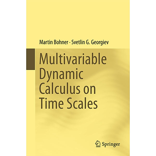 Multivariable Dynamic Calculus on Time Scales, Martin Bohner, Svetlin G. Georgiev