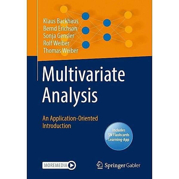 Multivariate Analysis, Klaus Backhaus, Bernd Erichson, Sonja Gensler, Rolf Weiber, Thomas Weiber