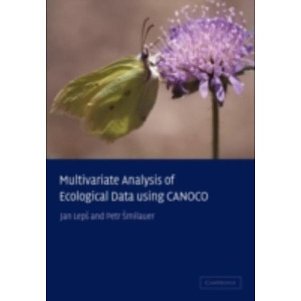 Multivariate Analysis of Ecological Data using CANOCO, Jan Leps