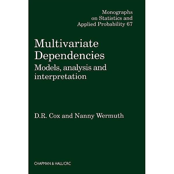 Multivariate Dependencies, D. R. Cox, Nanny Wermuth