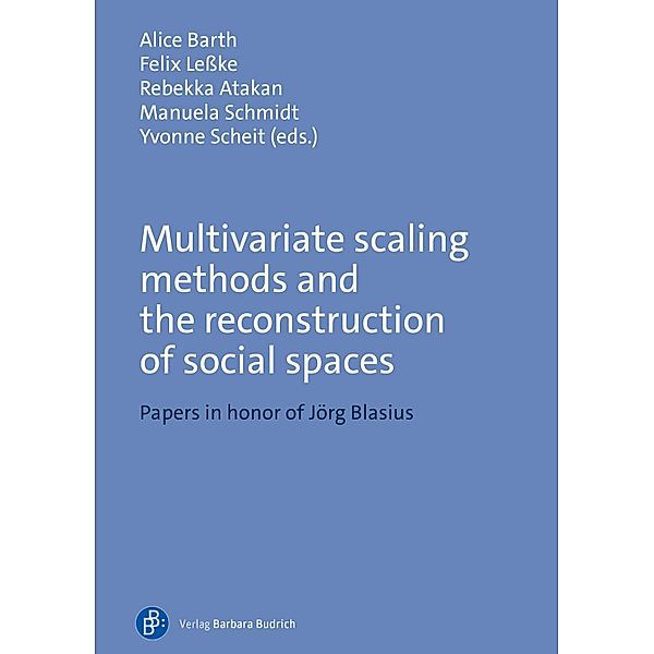 Multivariate scaling methods and the reconstruction of social spaces