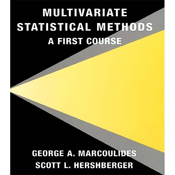 Multivariate Statistical Methods, George A. Marcoulides, Scott L. Hershberger