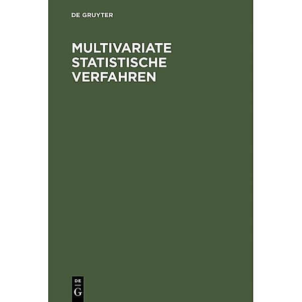 Multivariate statistische Verfahren