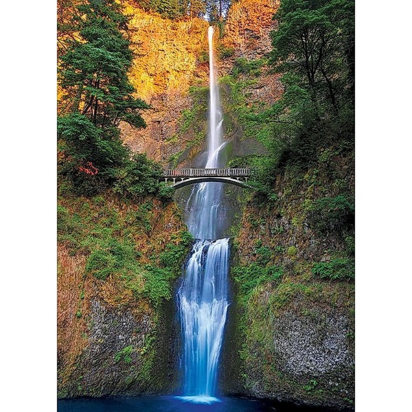 Eurographics Multnomah Falls Oregon (Puzzle)