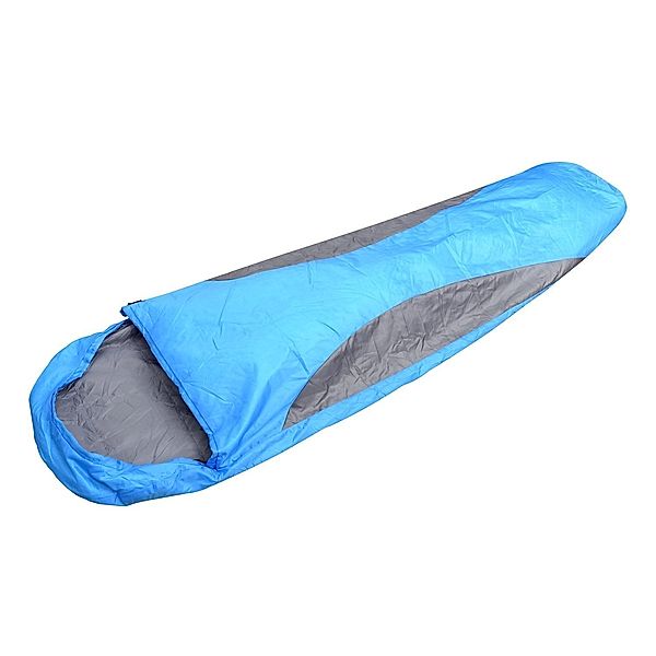 Outsunny Mumienschlafsack (Farbe: blau)