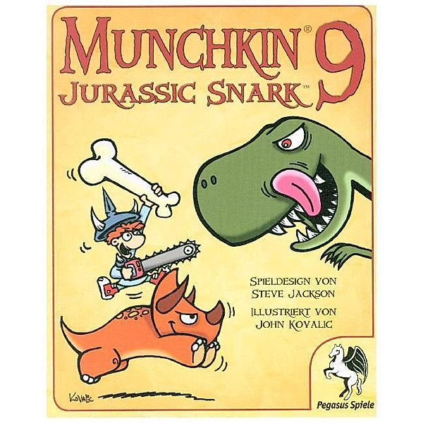 Pegasus Spiele Munchkin 9, Jurassic Snark (Spiel-Zubehör), Steve Jackson