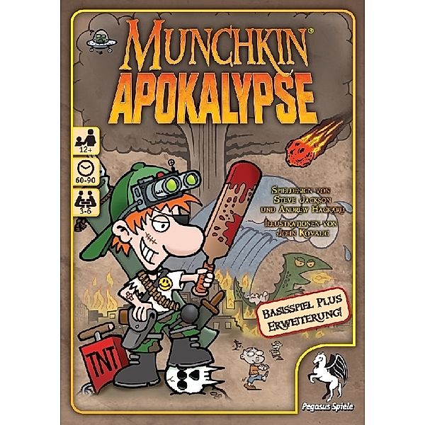 Pegasus Spiele Munchkin Apokalypse 1 + 2 (Kartenspiel)