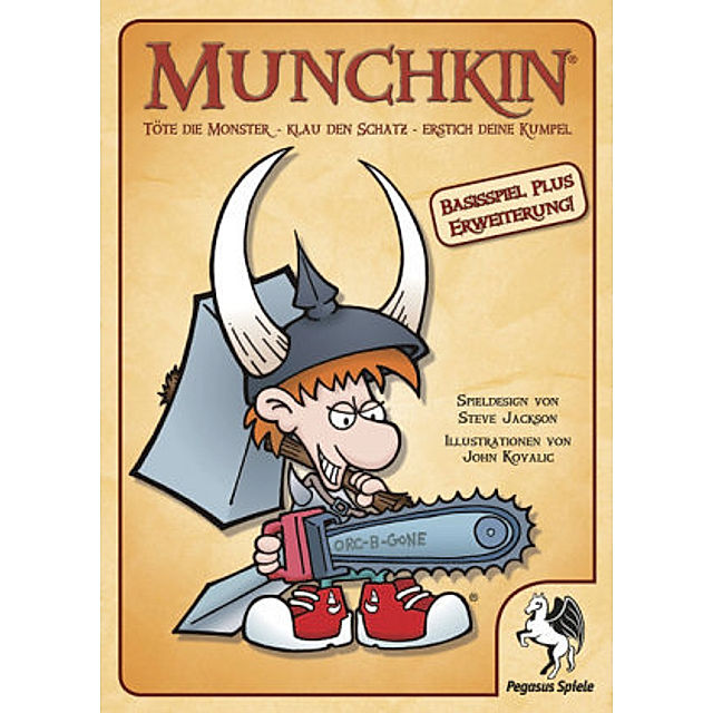 Munchkin, Basisspiel + Erweiterung Abartige Axt Spiel | Weltbild.de