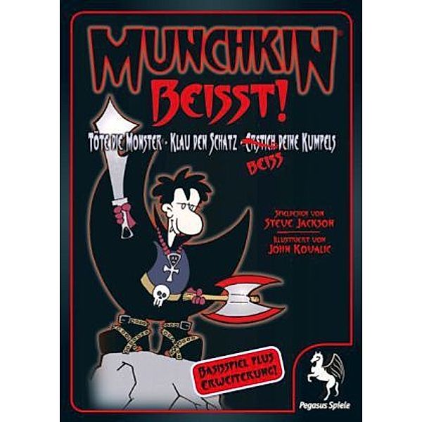 Pegasus Spiele Munchkin beißt! (Kartenspiel). Munchkin Beisst! 2, Höllenhose (Spiel-Zubehör), Steve Jackson