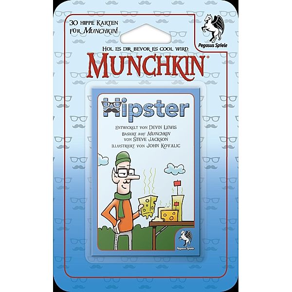 Munchkin Booster: Hipster (Spiel-Zubehör)