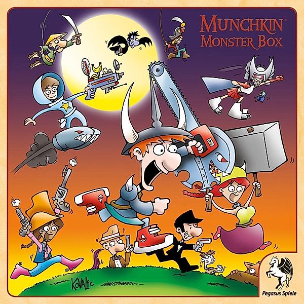 Munchkin Monsterbox Cover 3 - Kovalic (Spiel-Zubehör)