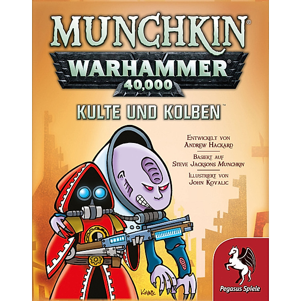 Pegasus Spiele Munchkin Warhammer 40.000: Kulte und Kolben (Spiel-Zubehör)
