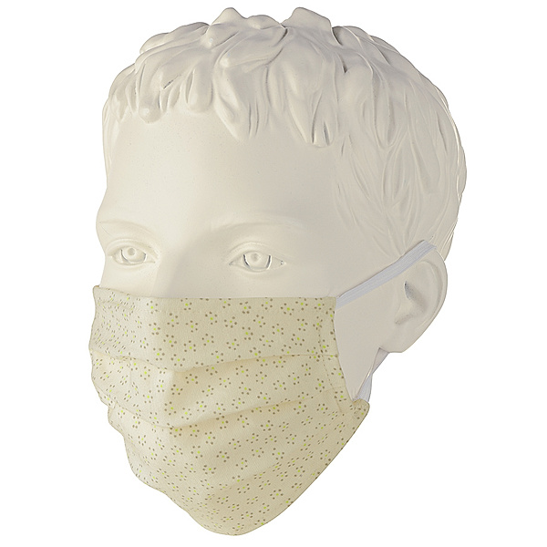 ENGEL Mund-Nasen-Maske LITTLE DOTS 5er-Pack in offwhite
