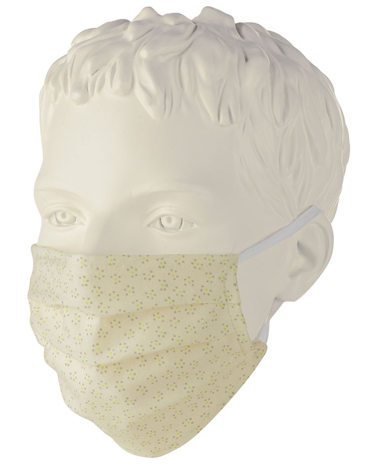 Mund-Nasen-Maske LITTLE DOTS 5er-Pack in offwhite kaufen