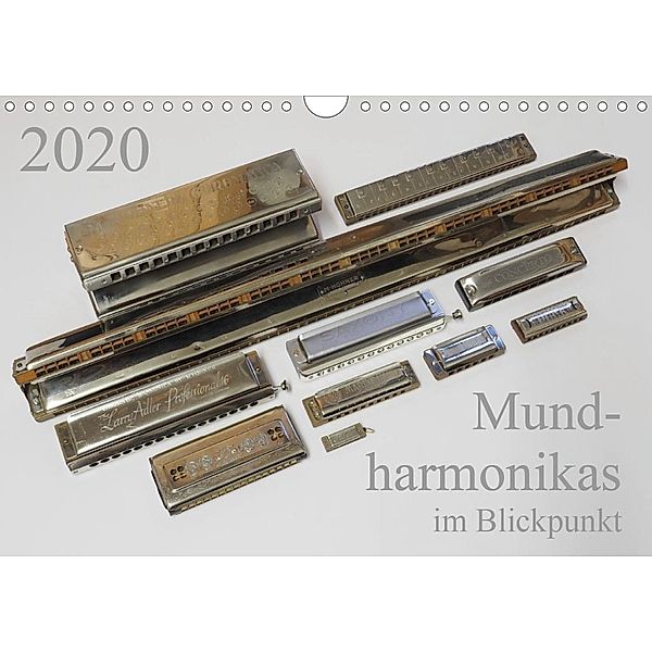 Mundharmonikas im Blickpunkt (Wandkalender 2020 DIN A4 quer), Klaus Rohwer
