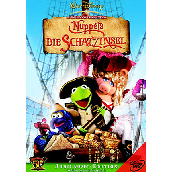 Muppets - Die Schatzinsel, DVD, Robert Louis Stevenson