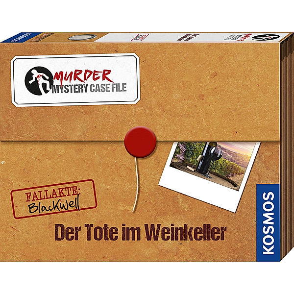 Kosmos Spiele Murder Mystery Case File - Der Tote im Weinkeller