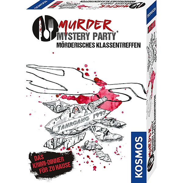 Kosmos Spiele Murder Mystery Party - Mörderisches Klassentreffen (Spiel)