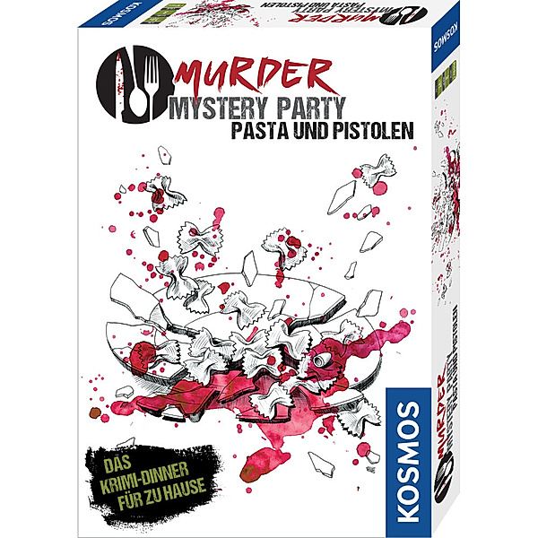 Kosmos Spiele Murder Mystery Party - Pasta und Pistolen (Spiel)