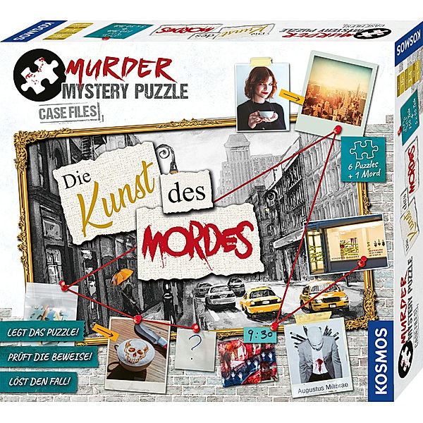 Kosmos Spiele Murder Mystery Puzzle - Die Kunst des Mordes