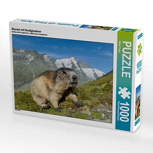 Murmel mit Großglockner (Puzzle), Alfred Trunk