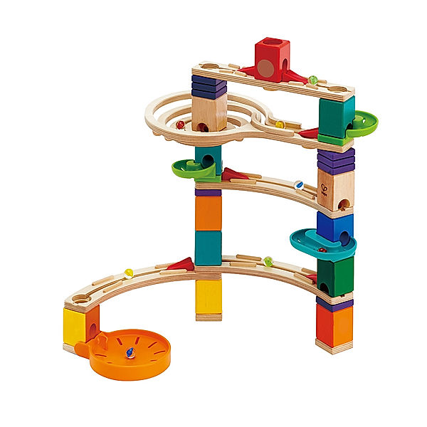 Hape Murmelbahn QUADRILLA CLIFFHANGER 94-teilig aus Holz