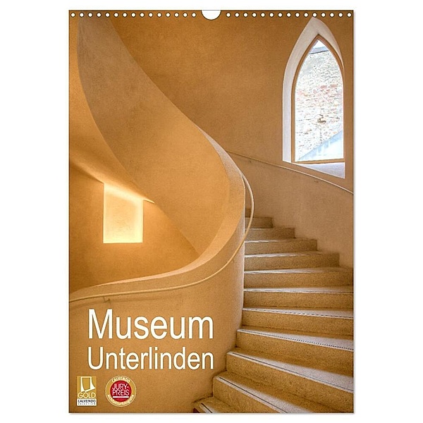 Museum Unterlinden (Wandkalender 2024 DIN A3 hoch), CALVENDO Monatskalender, saschahaas photography