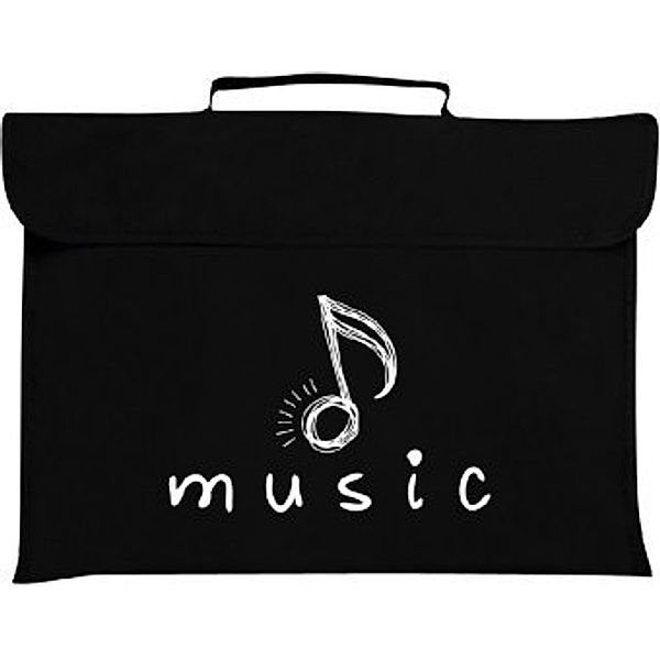 Music Bag - Quaver (Black), Mapac
