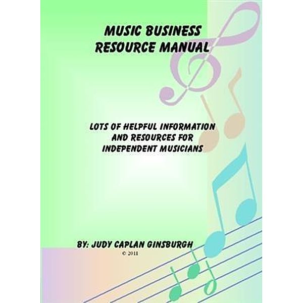 Music Business Resource Manual, Judy Caplan Ginsburgh