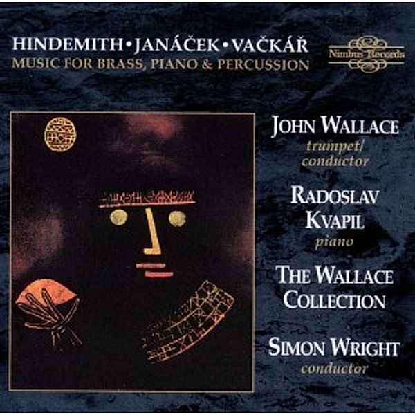 Music For Brass,Piano,Percussion, Wright, Wallace Collection