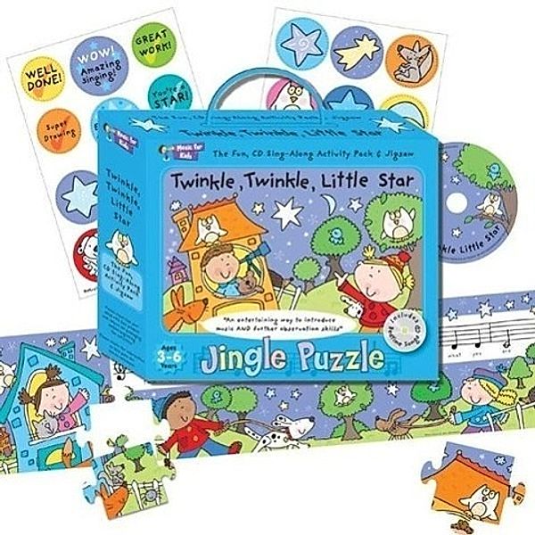 Music For Kids: Jingle Puzzle - Twinkle, Twinkle, Little Sta