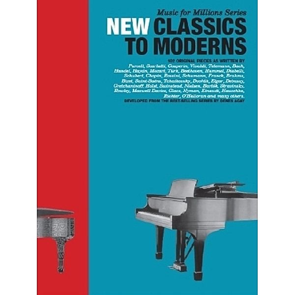 Music For Millions - New Classics To Moderns (Piano Solo Book)