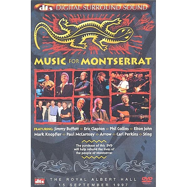 Music For Montserrat, Diverse Interpreten