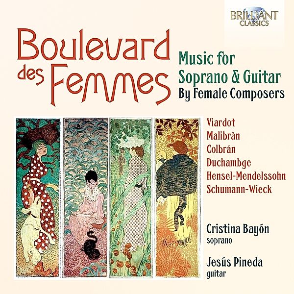 Music For Soprano & Guitar  By Female Composers, Christina Bayon Alvarez, Jesus Pineda