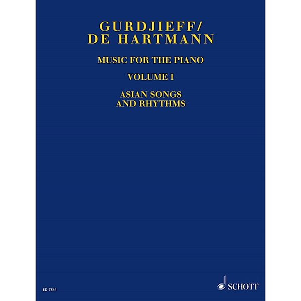 Music for the Piano Volume I, Georges Ivanovich Gurdjieff, Thomas de Hartmann