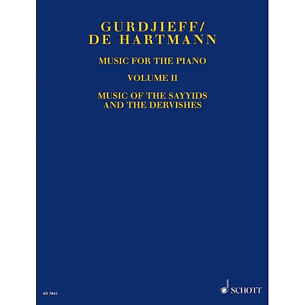 Music for the Piano Volume II, Georges Ivanovich Gurdjieff, Thomas de Hartmann