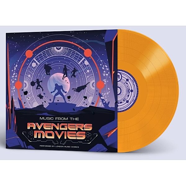 Music From The Avengers Movies (Gold Coloured Lp) (Vinyl), London Music Works