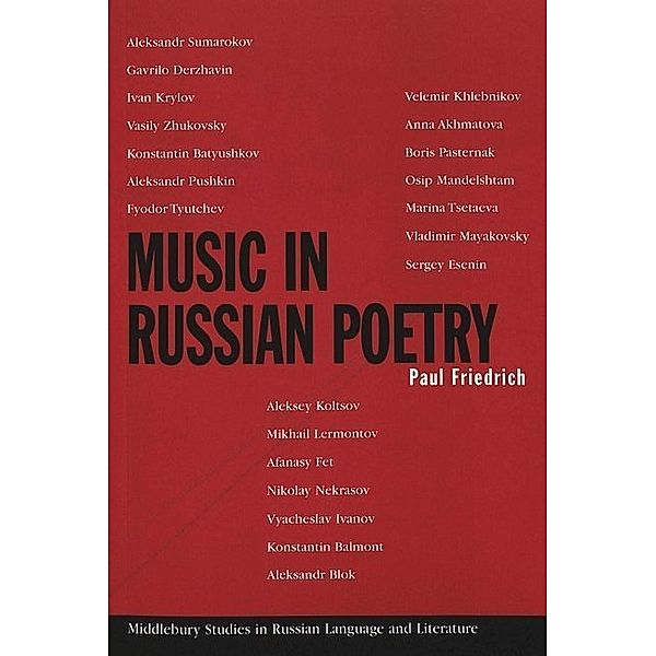 Music in Russian Poetry, Paul Friedrich