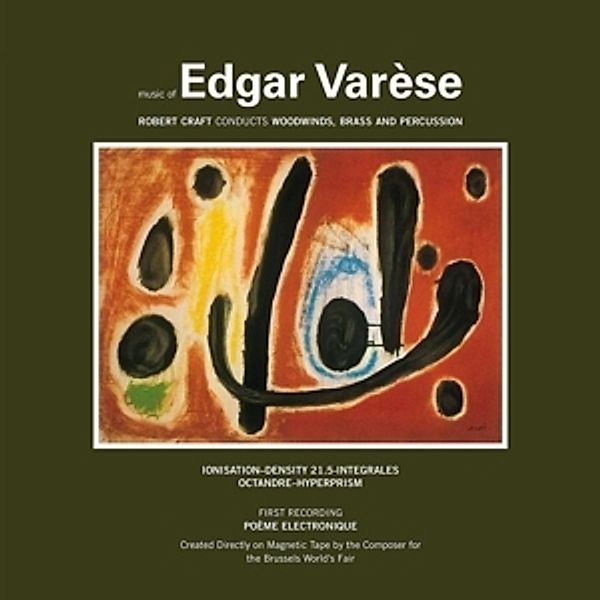 Music Of Edgar Varese Vol.1 (Vinyl), Edgar Varese