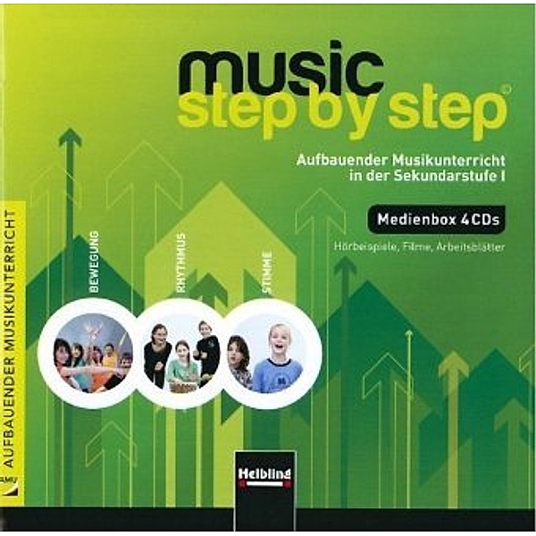 Music Step by Step: Medienbox, 3 Audio-CD u. 1 CD-ROM